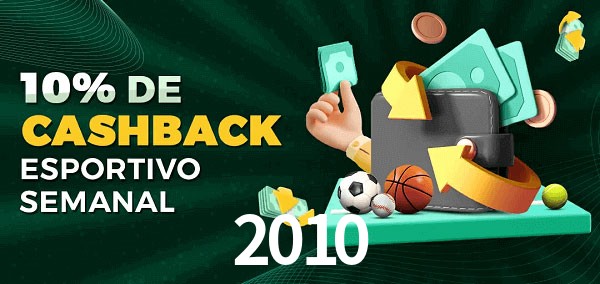 10% de bônus de cashback na 2010